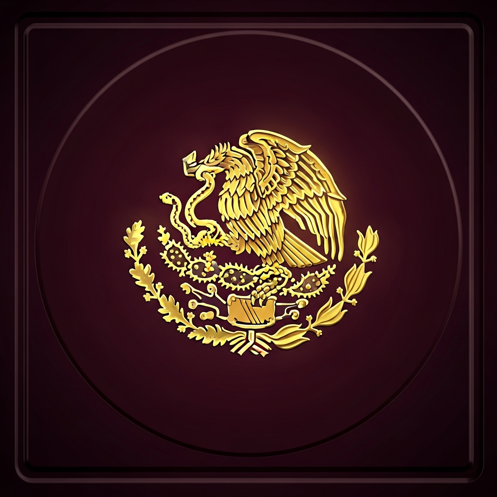 Representación digital de México con conexiones de datos